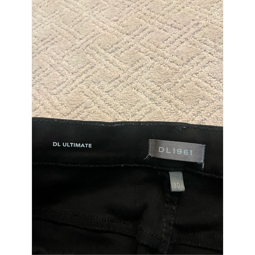 DL 1961 Bridget Boot High Rise Instasculpt Black Jeans - Picture 7 of 10